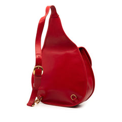 Leather Horsebit Backpack