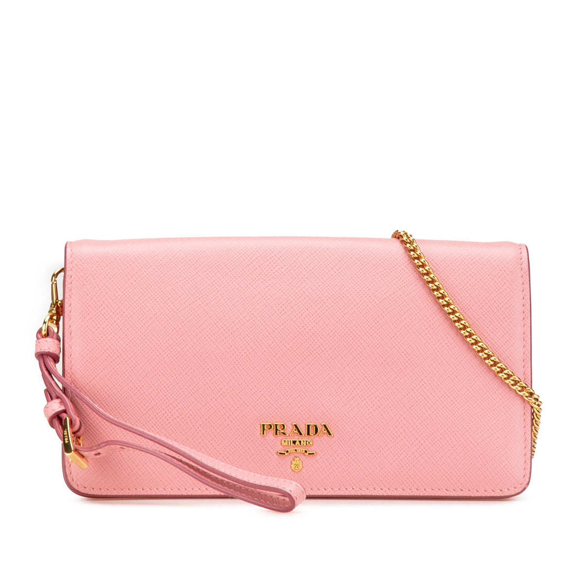 Saffiano Lux Wallet on Chain
