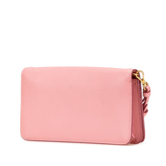 Saffiano Lux Wallet on Chain