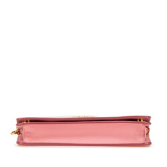 Saffiano Lux Wallet on Chain