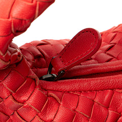 Small Nappa Intrecciato Veneta Hobo