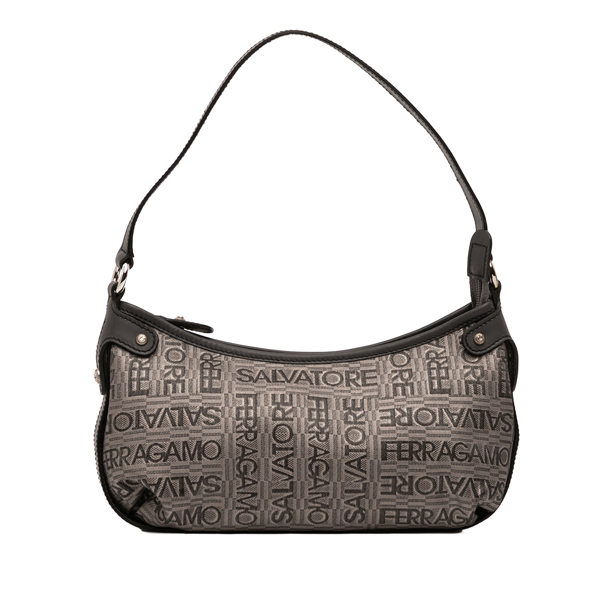 Embroidered Polyester Shoulder Bag