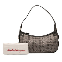 Embroidered Polyester Shoulder Bag