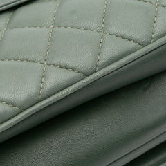 Large Quilted Lambskin Daily Companion Flap