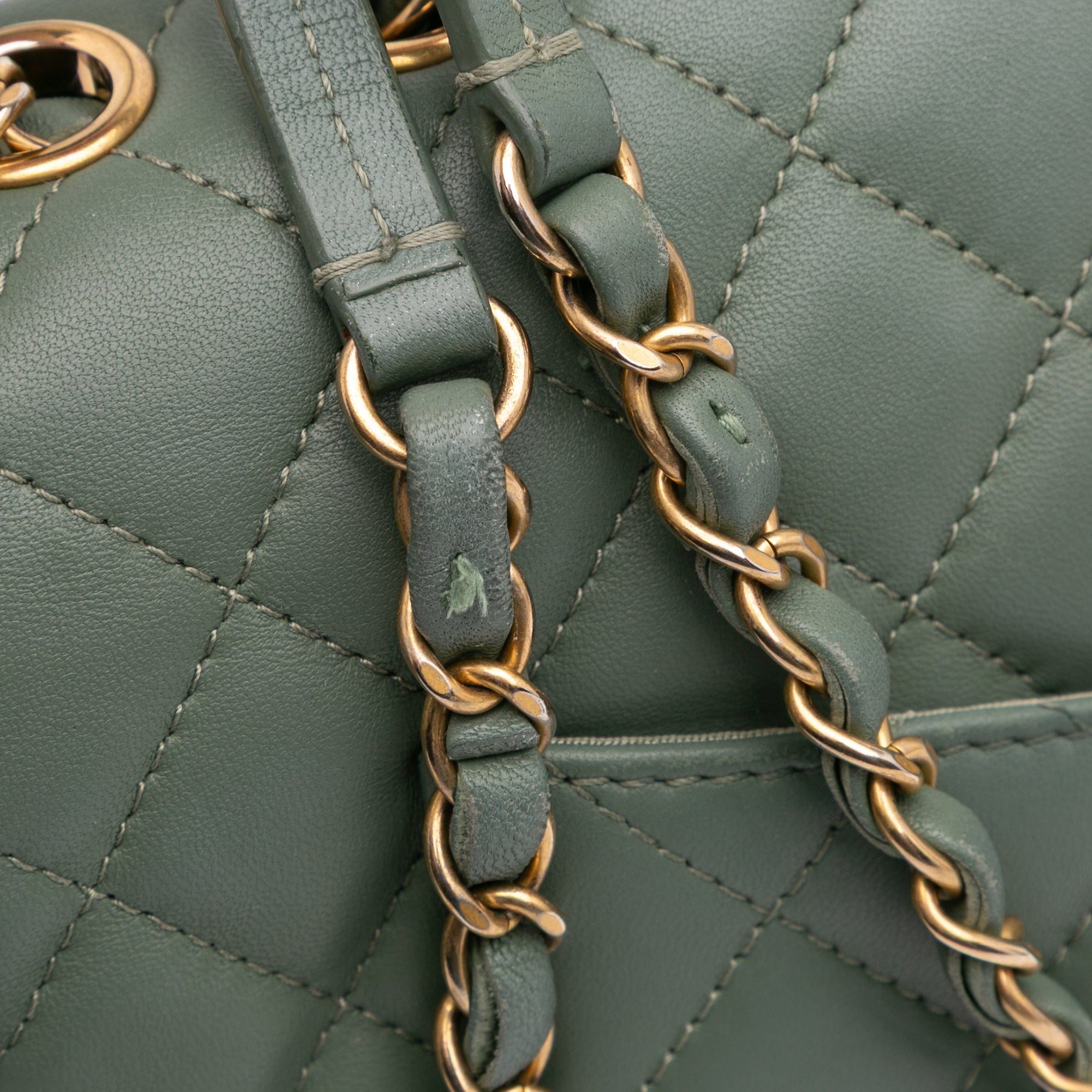 Large Quilted Lambskin Daily Companion Flap