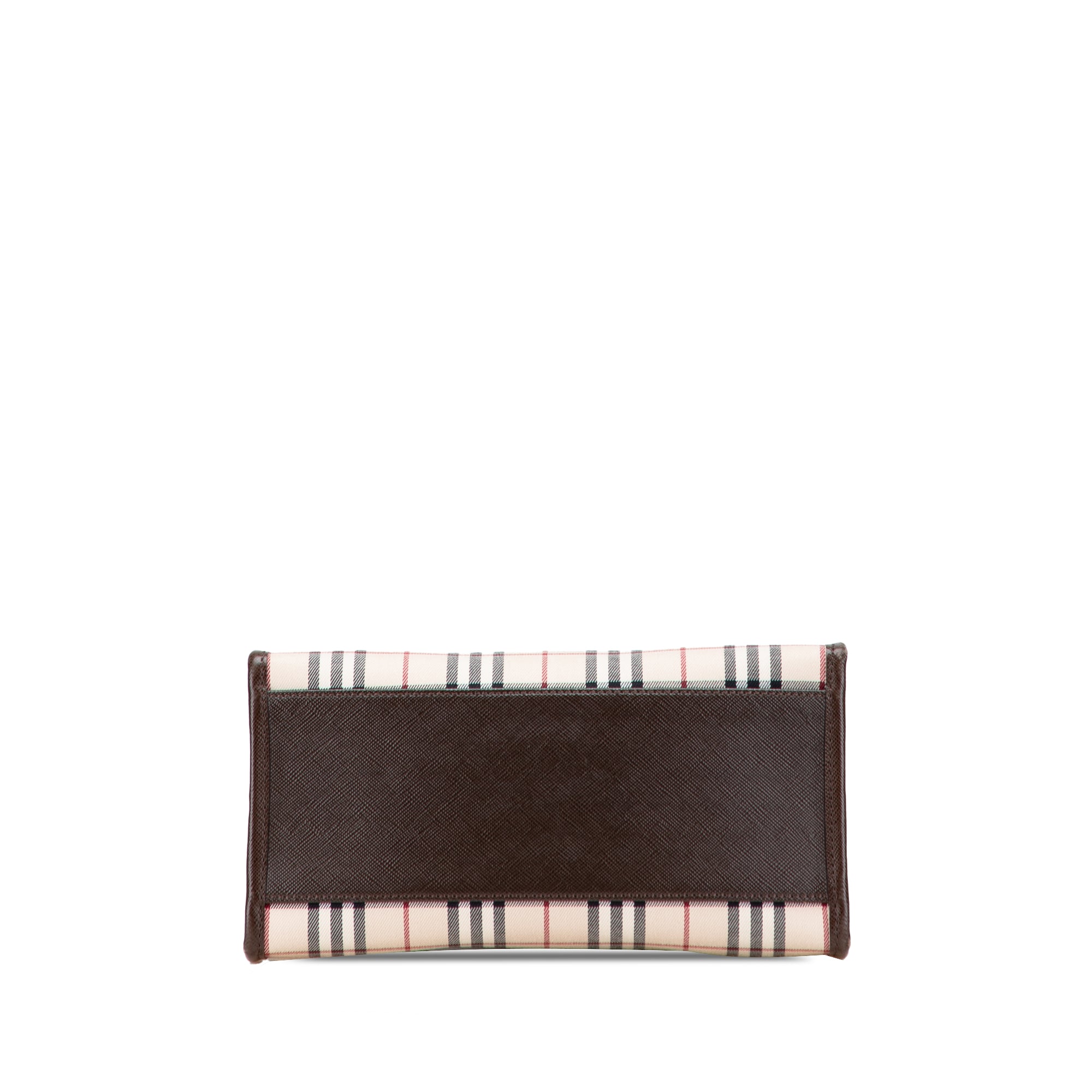 House Check Canvas Handbag