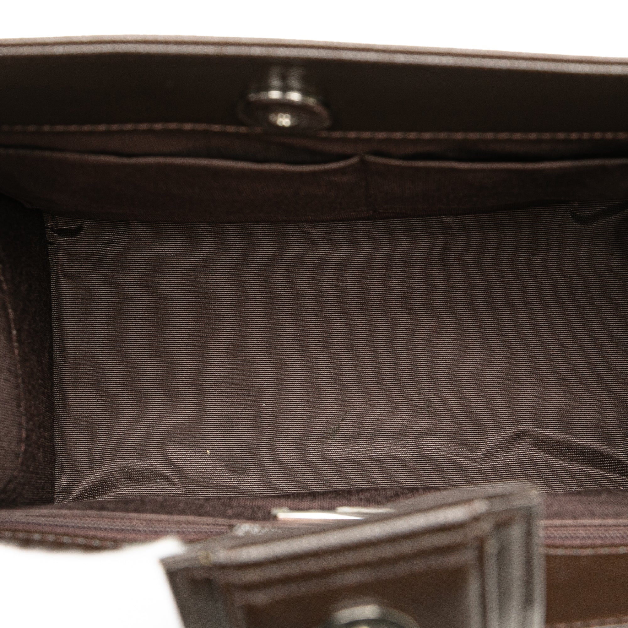 House Check Canvas Handbag