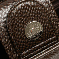House Check Canvas Handbag