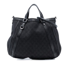 GG Denim Abbey D Ring Convertible Tote