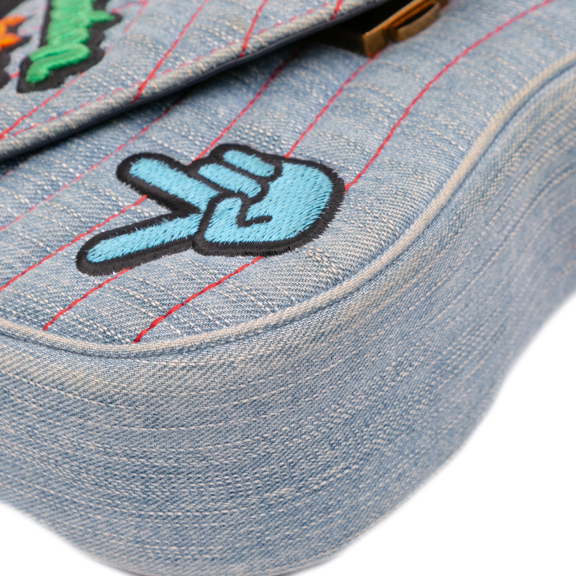 Limited Edition Denim Patches New Wave Chain MM