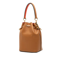 Small Perforated Leather Mon Tresor Bucket Bag