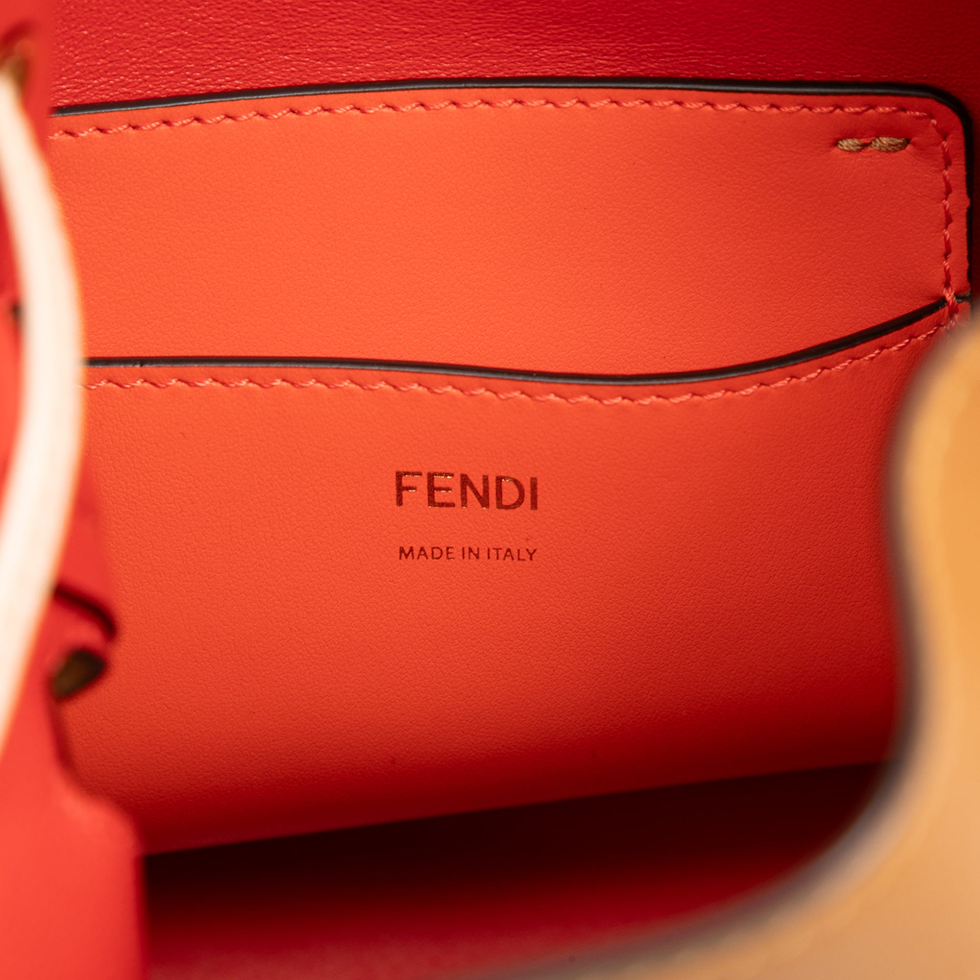 Small Perforated Leather Mon Tresor Bucket Bag