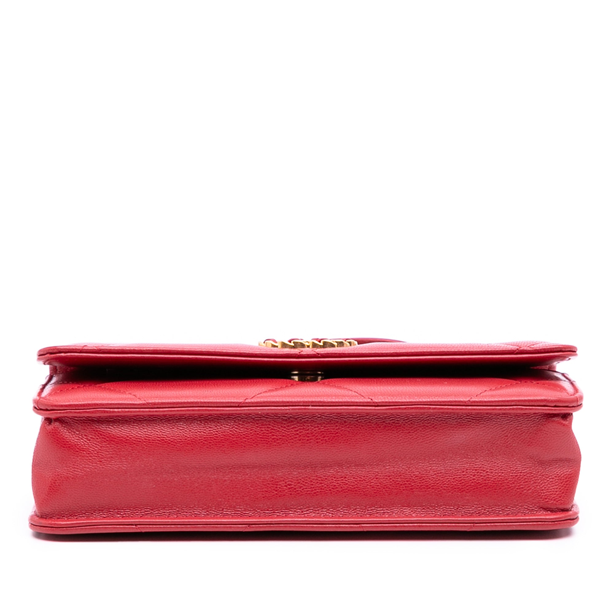 Quilted Goatskin 19 Wallet on Chain