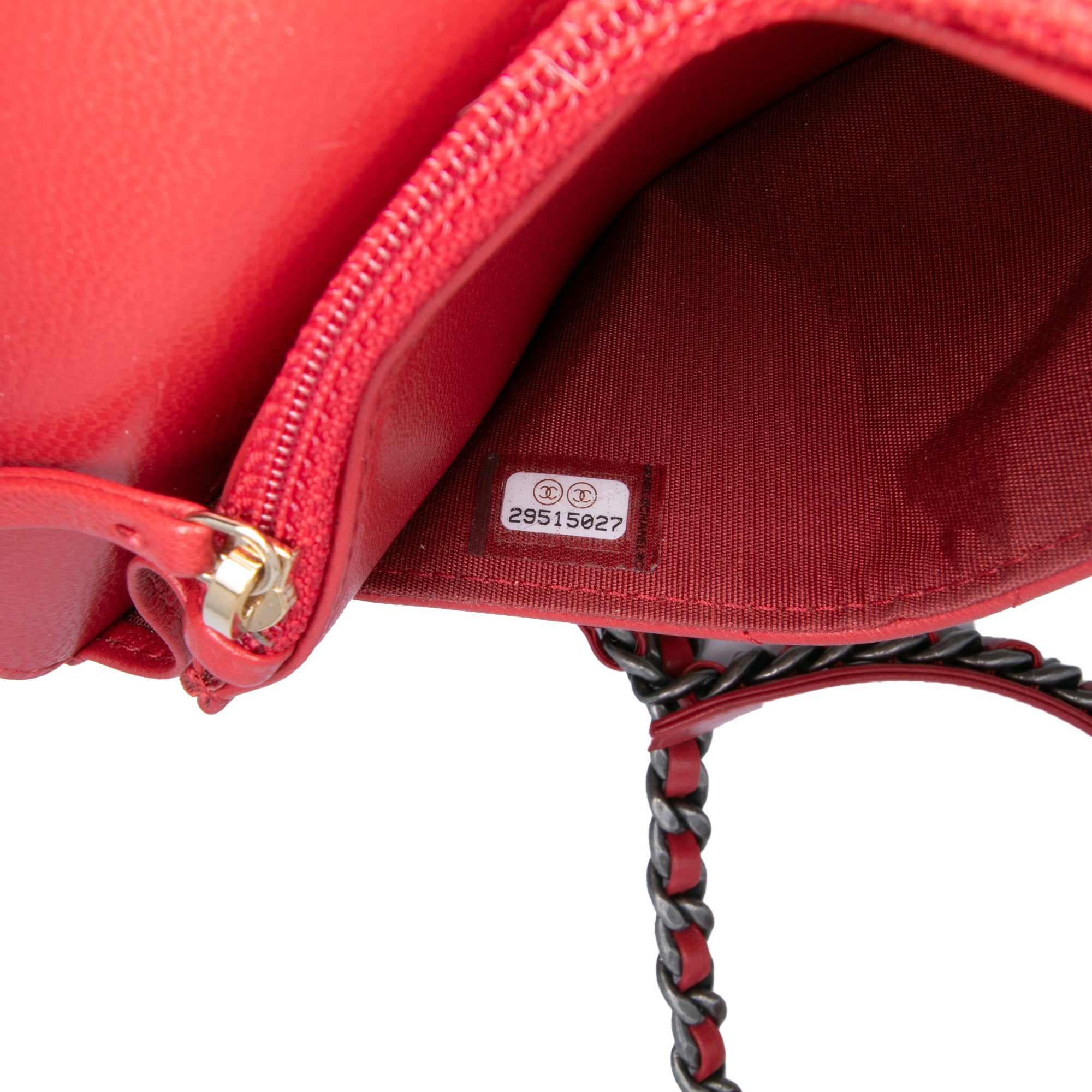 Quilted Goatskin 19 Wallet on Chain