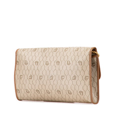 Honeycomb Canvas Chain Shoulder Bag