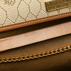 Honeycomb Canvas Chain Shoulder Bag