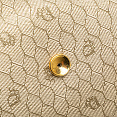 Honeycomb Canvas Chain Shoulder Bag