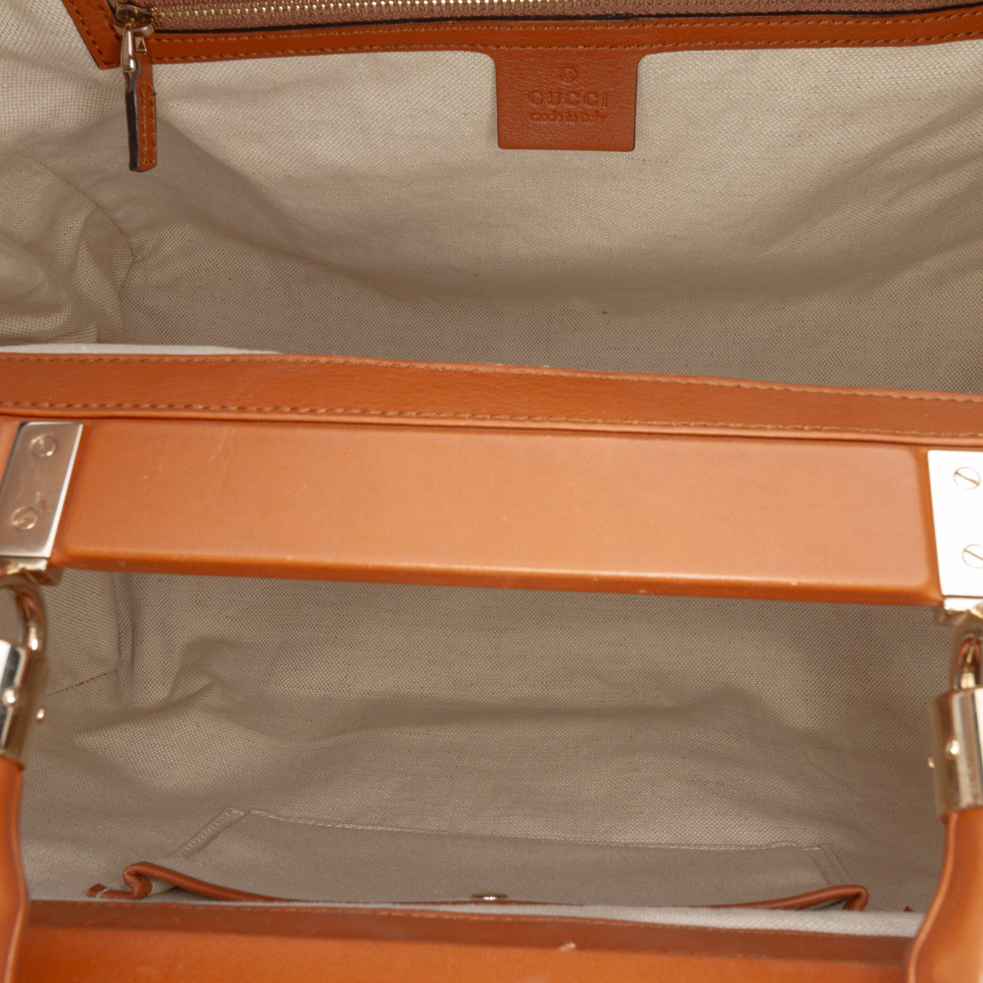 Medium Calfskin Bold Bamboo Top Handle