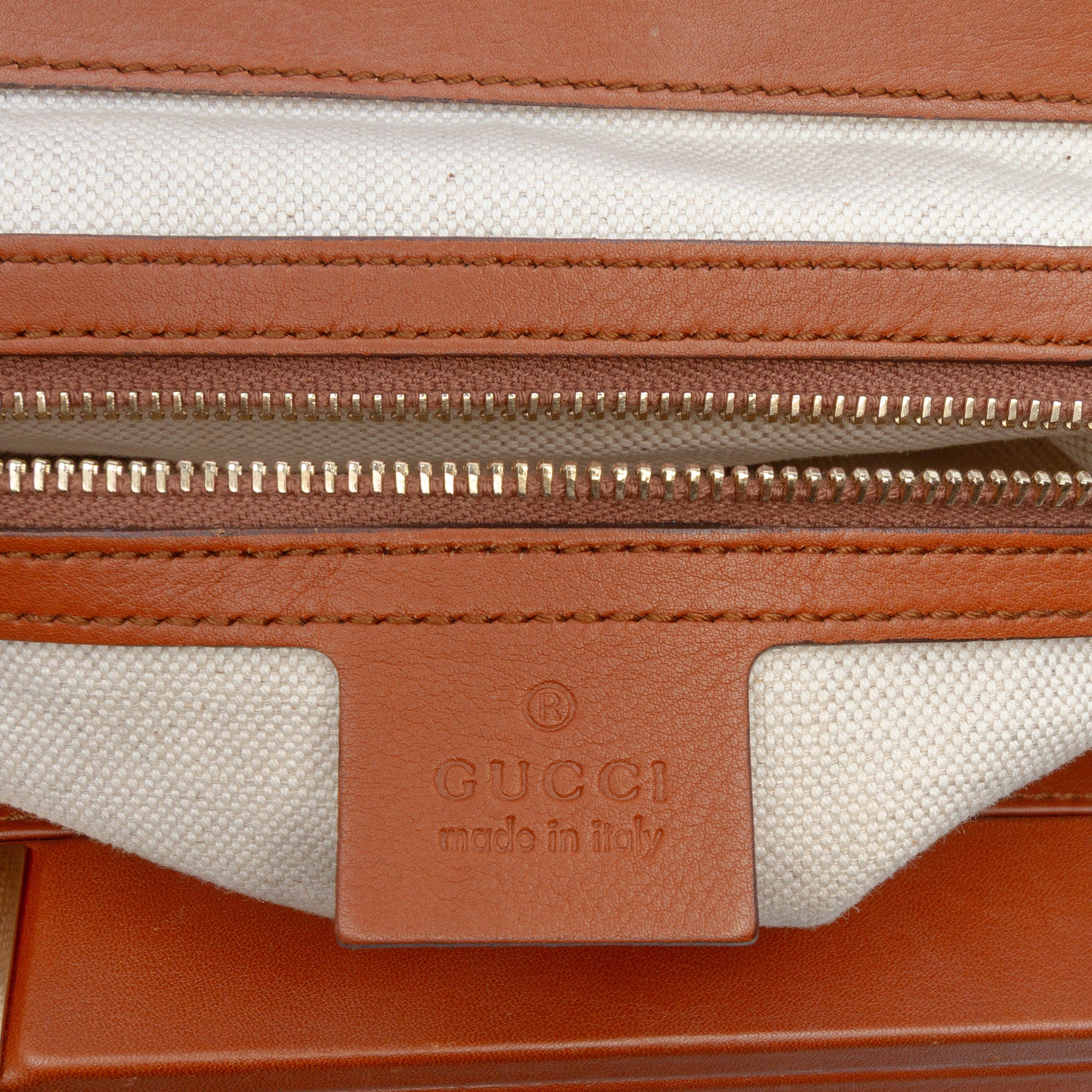 Medium Calfskin Bold Bamboo Top Handle