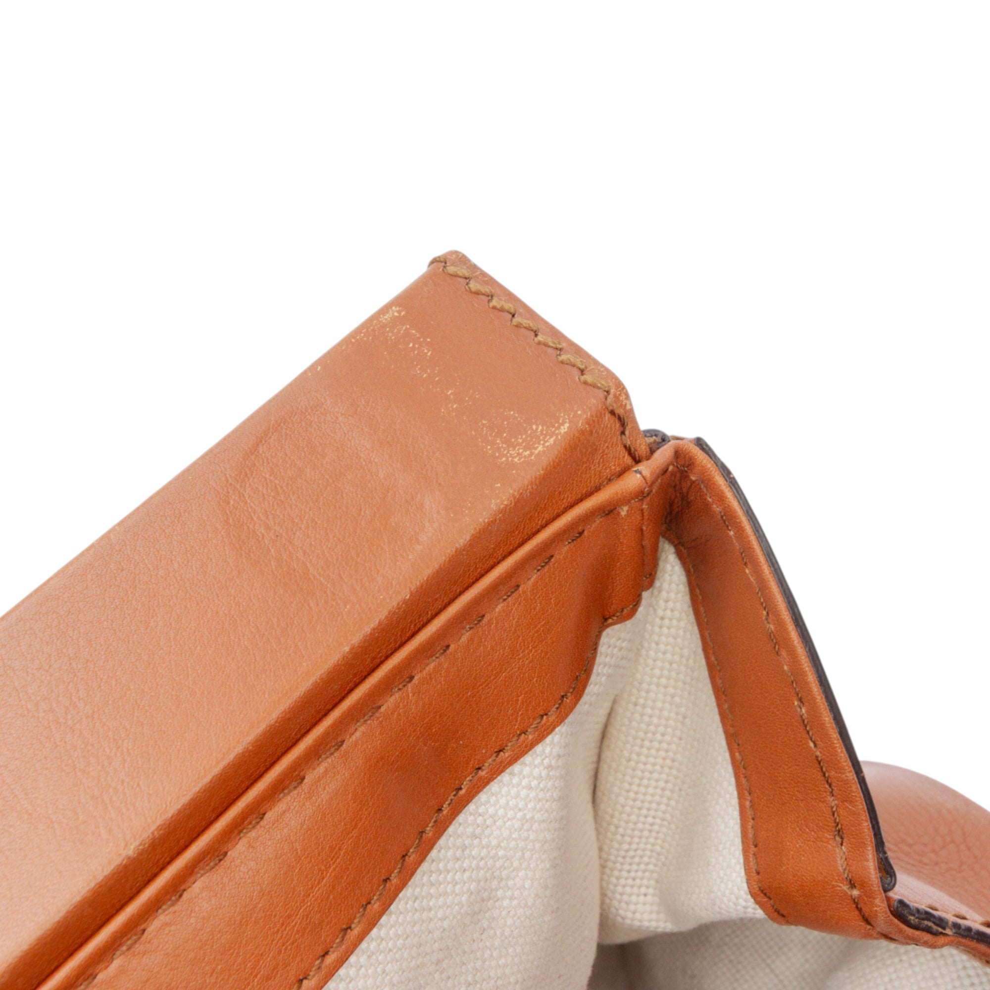 Medium Calfskin Bold Bamboo Top Handle