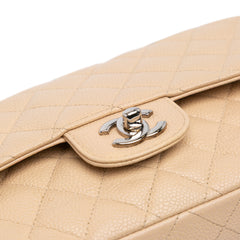 Medium Classic Caviar Double Flap