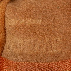 Small Leather Flamenco Knot Tote