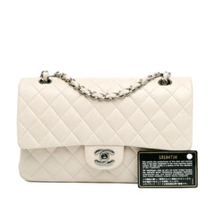 Medium Classic Lambskin Double Flap