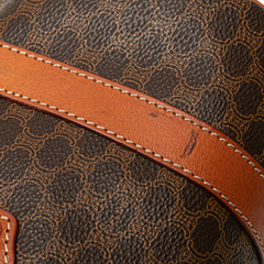 Macadam Coated Canvas Boston Bag