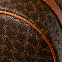 Macadam Coated Canvas Boston Bag