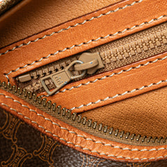 Macadam Coated Canvas Boston Bag