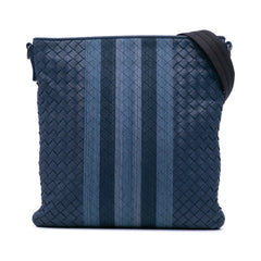 Leather Intrecciato Crossbody