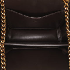 Calfskin Vitello King Nubuck Pequin Karligraphy Pocket Shoulder Bag