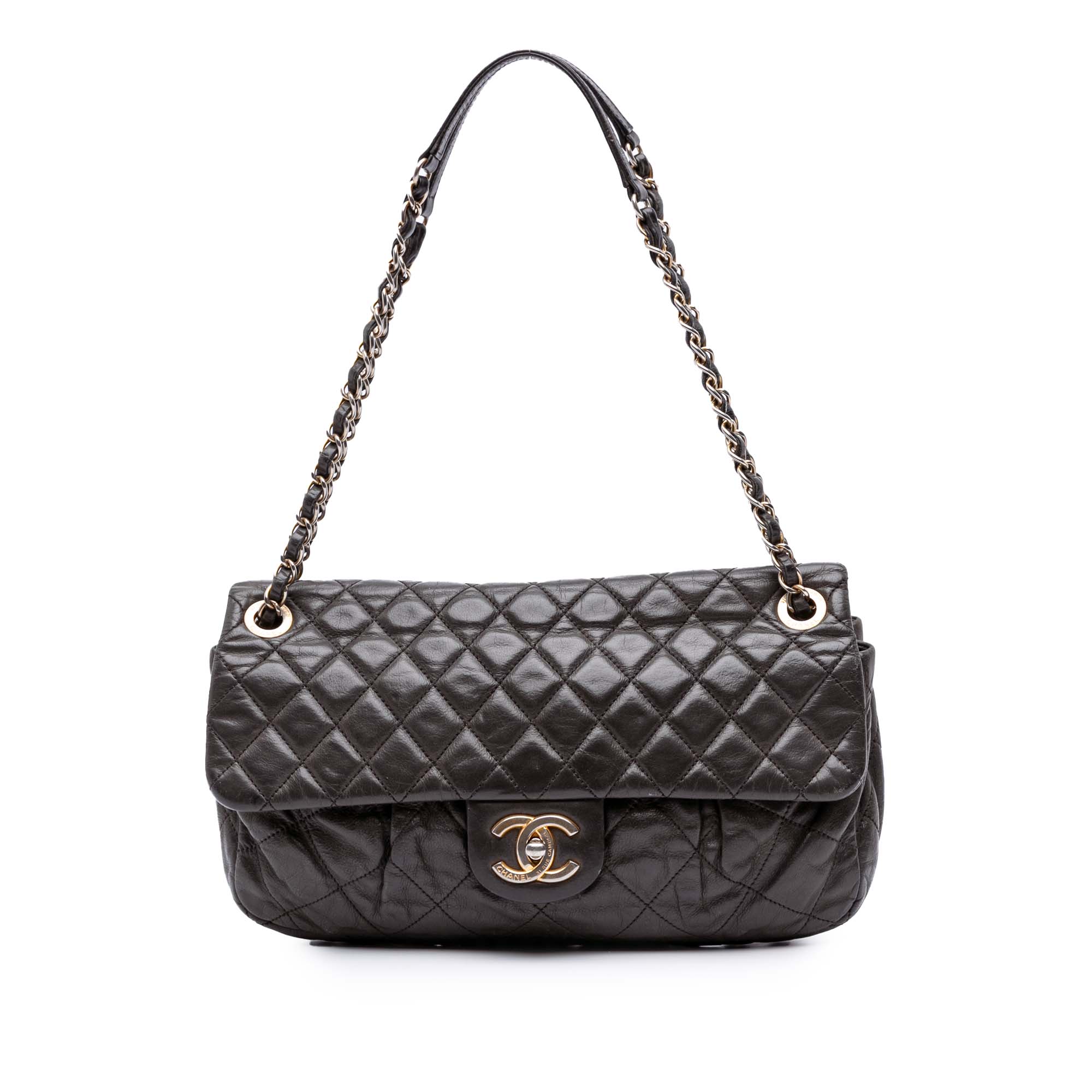 Quilted Calfskin Chic Quilt Flap