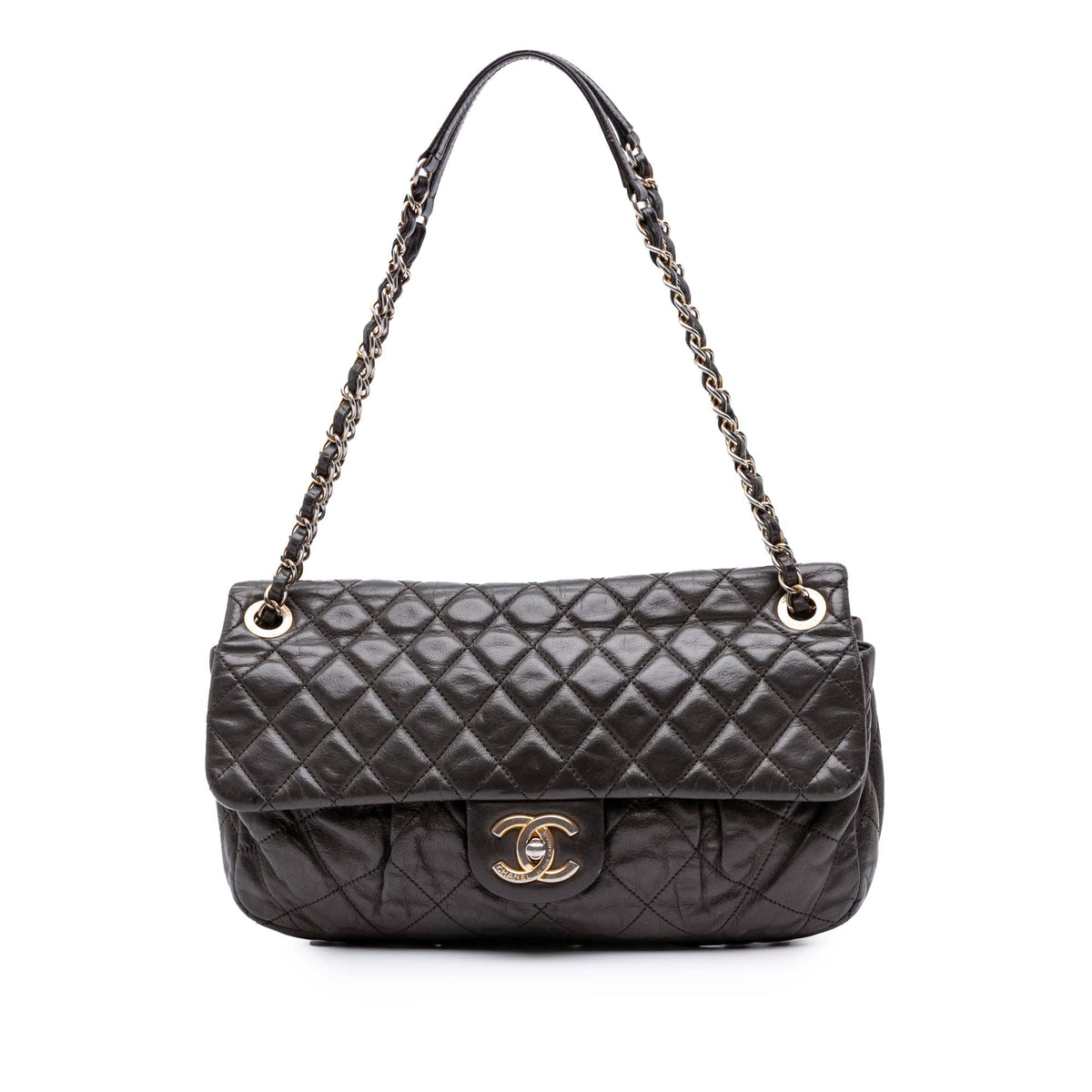 Quilted Calfskin Chic Quilt Flap