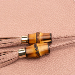 Calfskin Bamboo Clutch