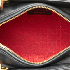 Medium Lambskin Cannage Lady Dior