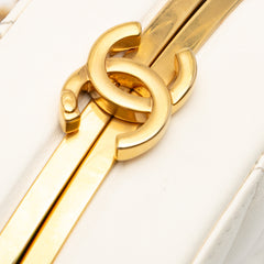 CC Quilted Lambskin Frame Vanity Case