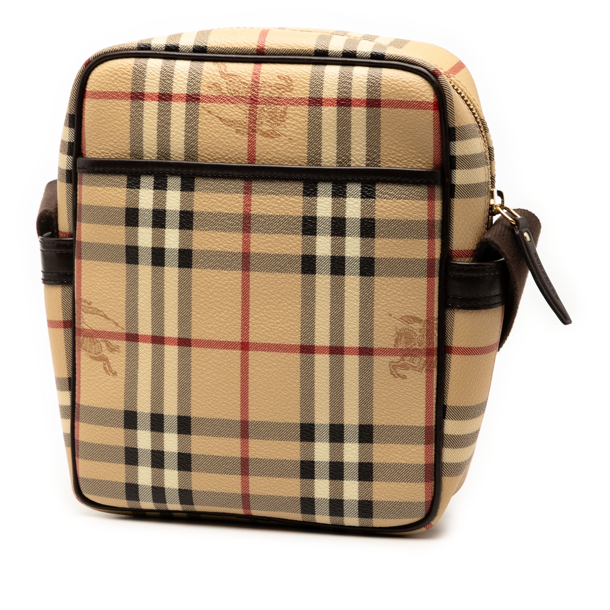 Haymarket Check Coated Canvas Crossbody