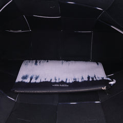 Large Denim Intrecciato Tie Dye Arco Tote