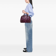 Small Leather Heartbeat Nice Dome Satchel