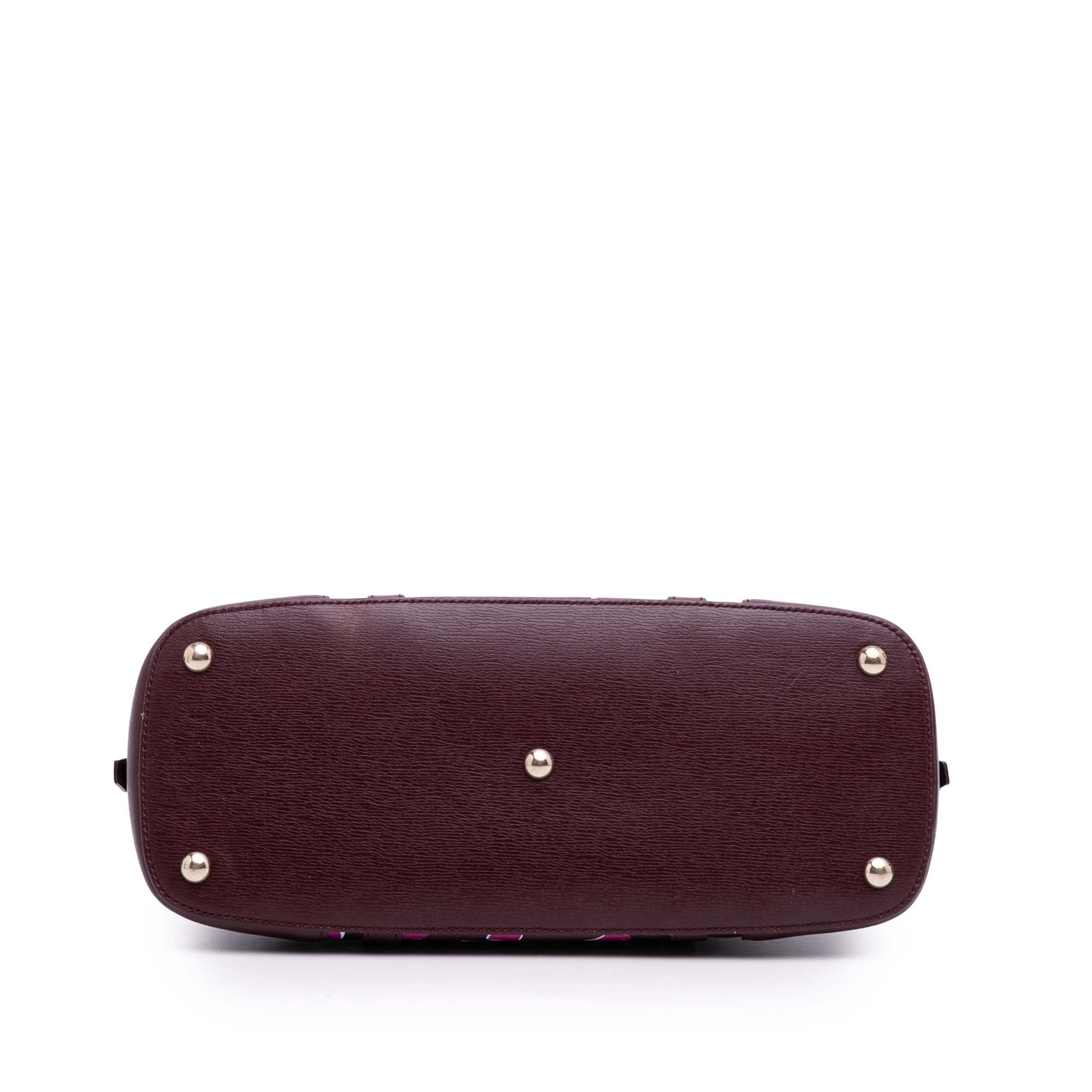Small Leather Heartbeat Nice Dome Satchel