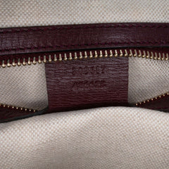 Small Leather Heartbeat Nice Dome Satchel