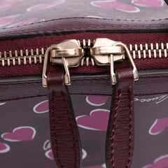 Small Leather Heartbeat Nice Dome Satchel