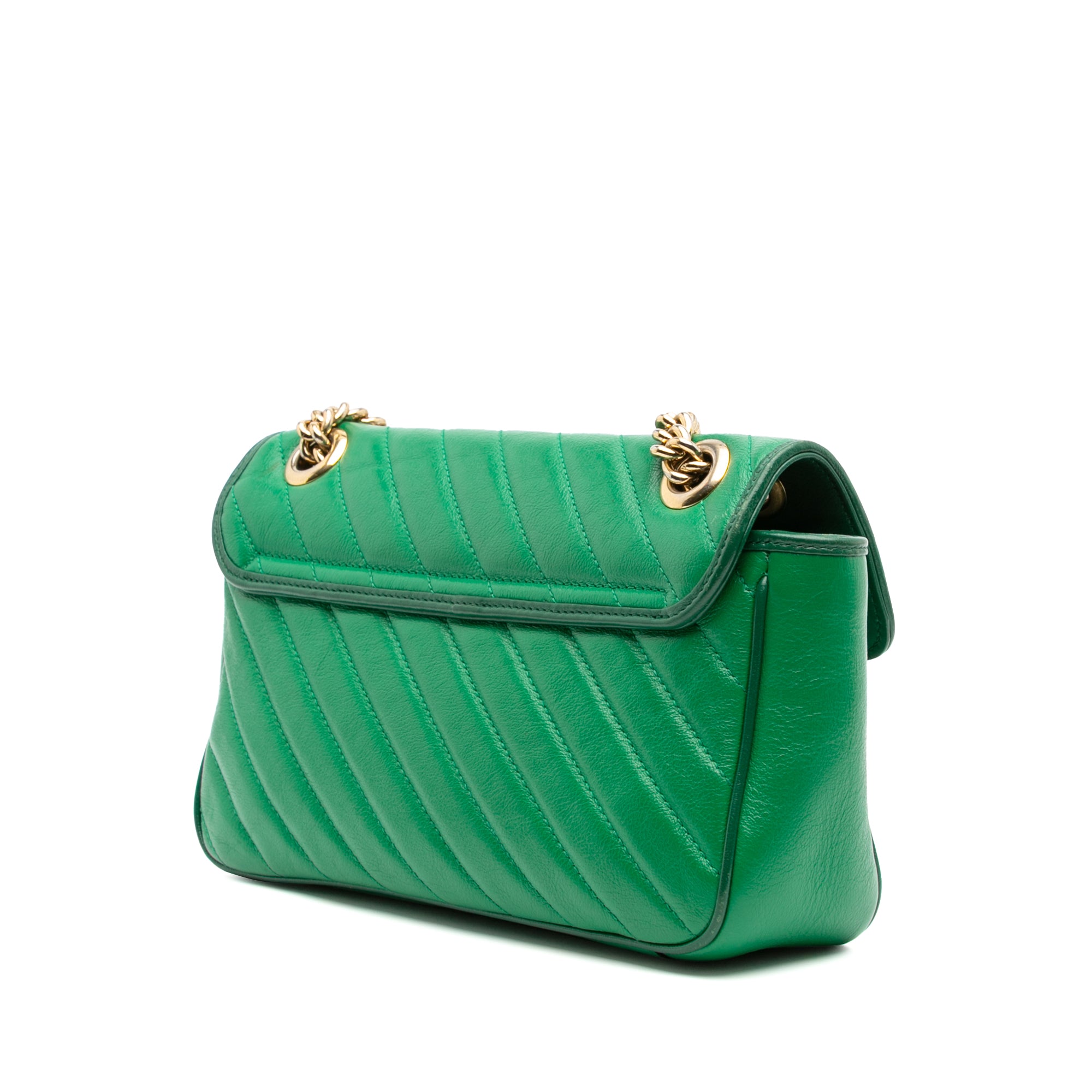 Small GG Marmont Matelasse Leather Torchon Flap Crossbody