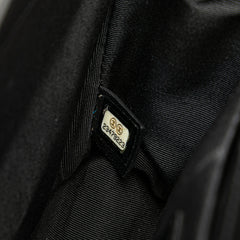 Old Medium Braided Chevron Cotton and Lambskin Boy Flap