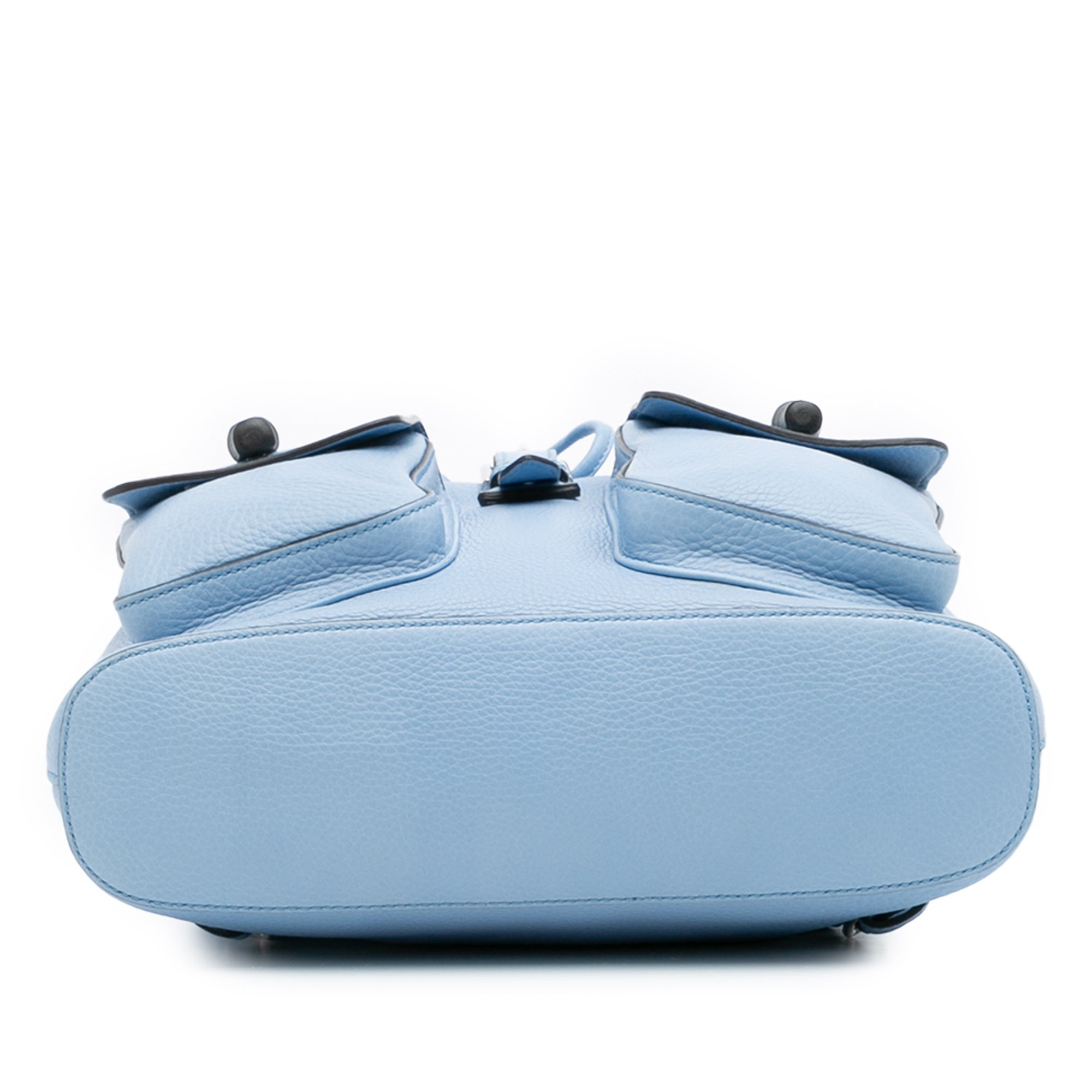 Leather Bamboo Tassel Backpack