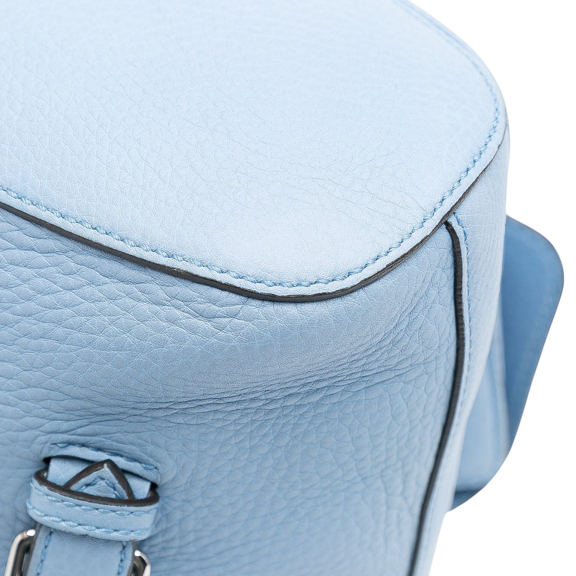 Leather Bamboo Tassel Backpack