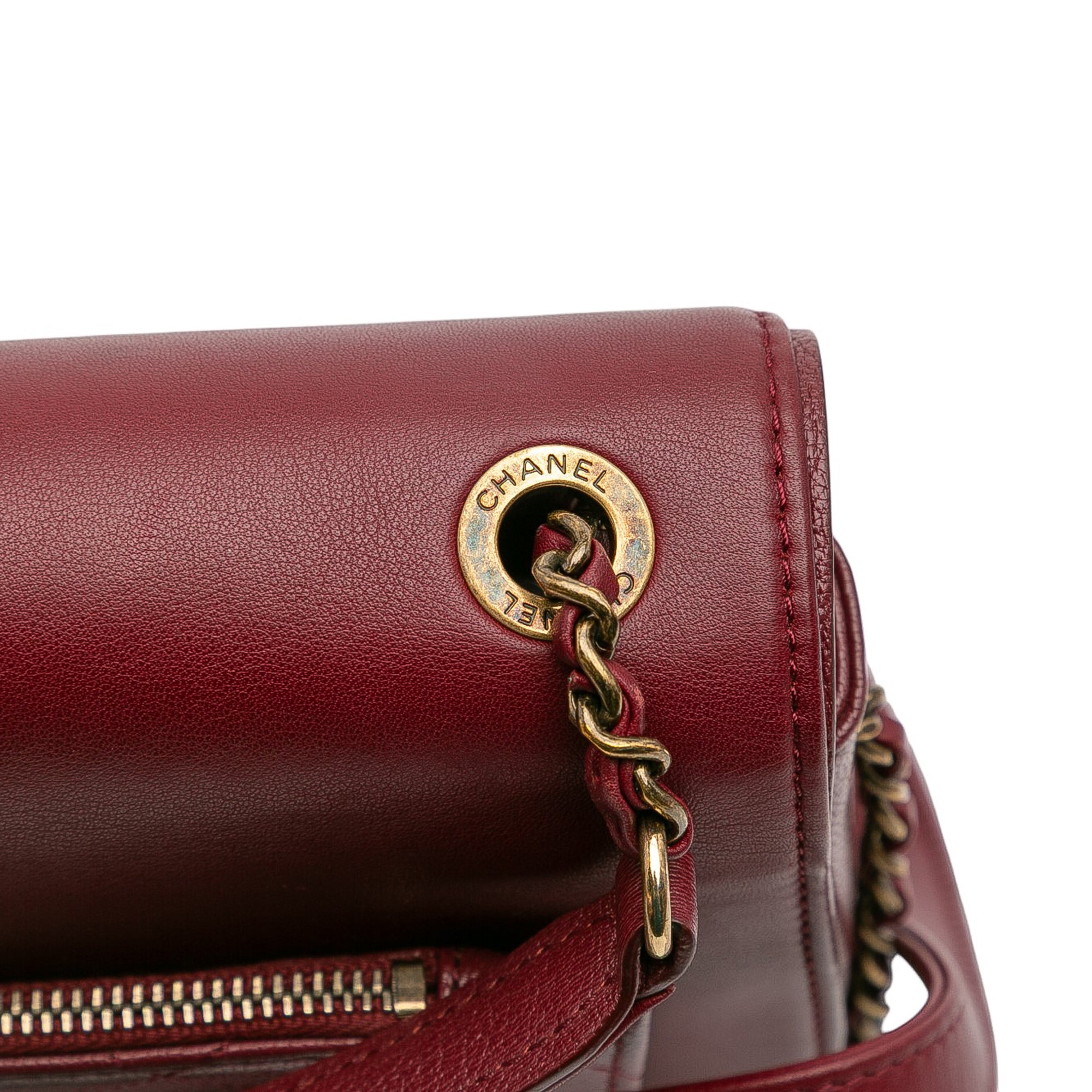 Small Calfskin Coco Curve Flap