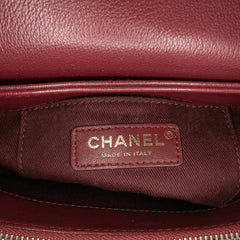 Small Calfskin Coco Curve Flap