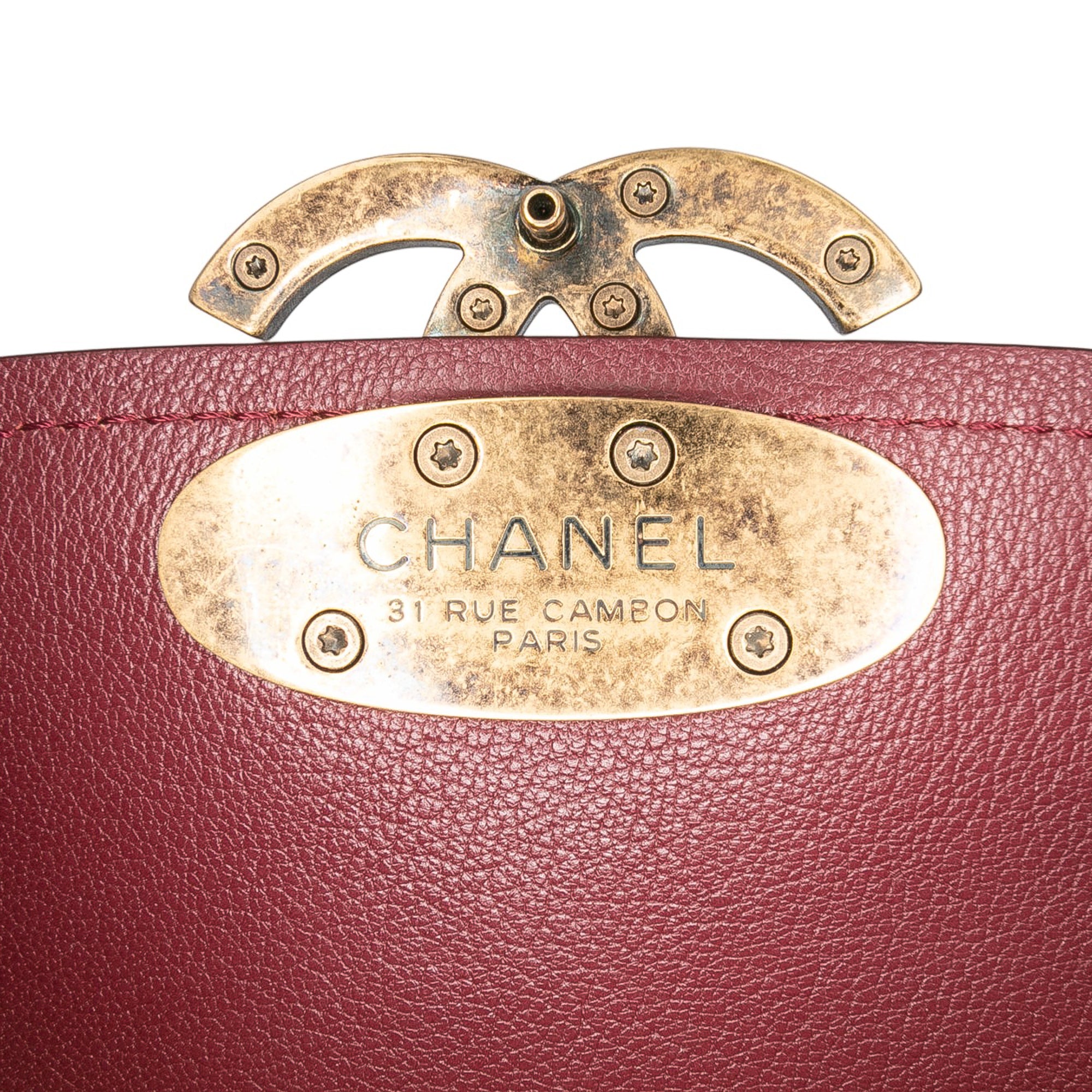 Small Calfskin Coco Curve Flap